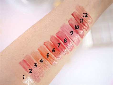 ysl liquid colour balm swatches|ysl volupte lip gloss.